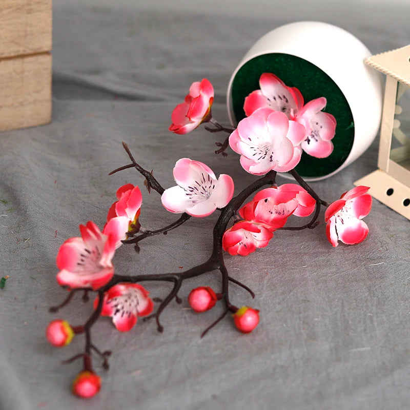 Bonsaï artificiel 30 cm en tissu avec pot – Plante déco zen