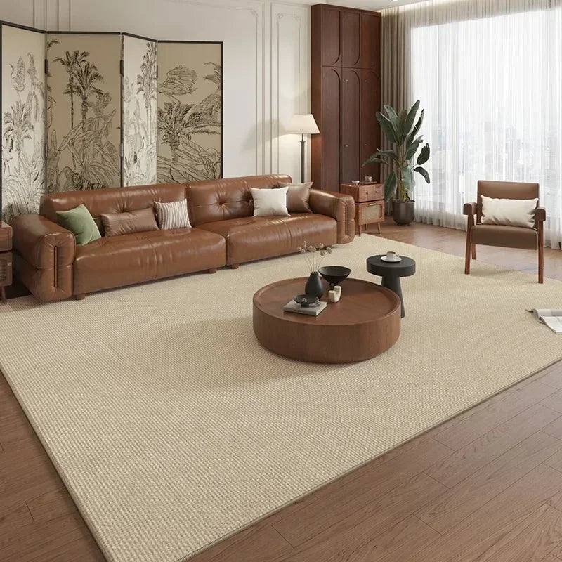 Soft, washable and modern rug with minimalist design