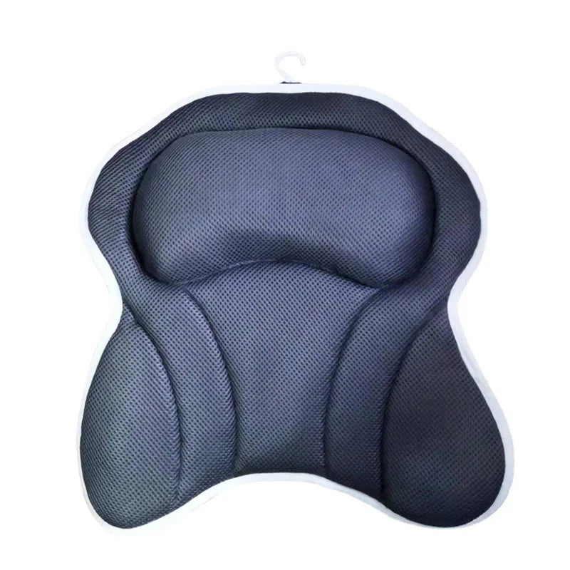 Ergonomic bath pillow