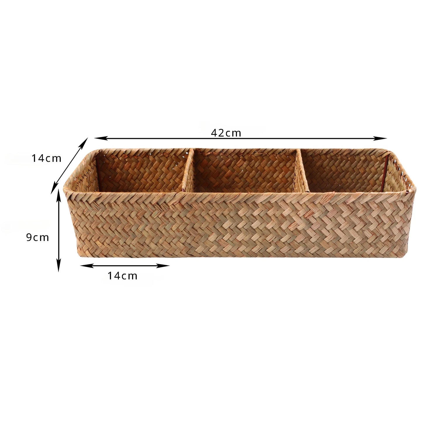 Woven storage baskets with or without lids