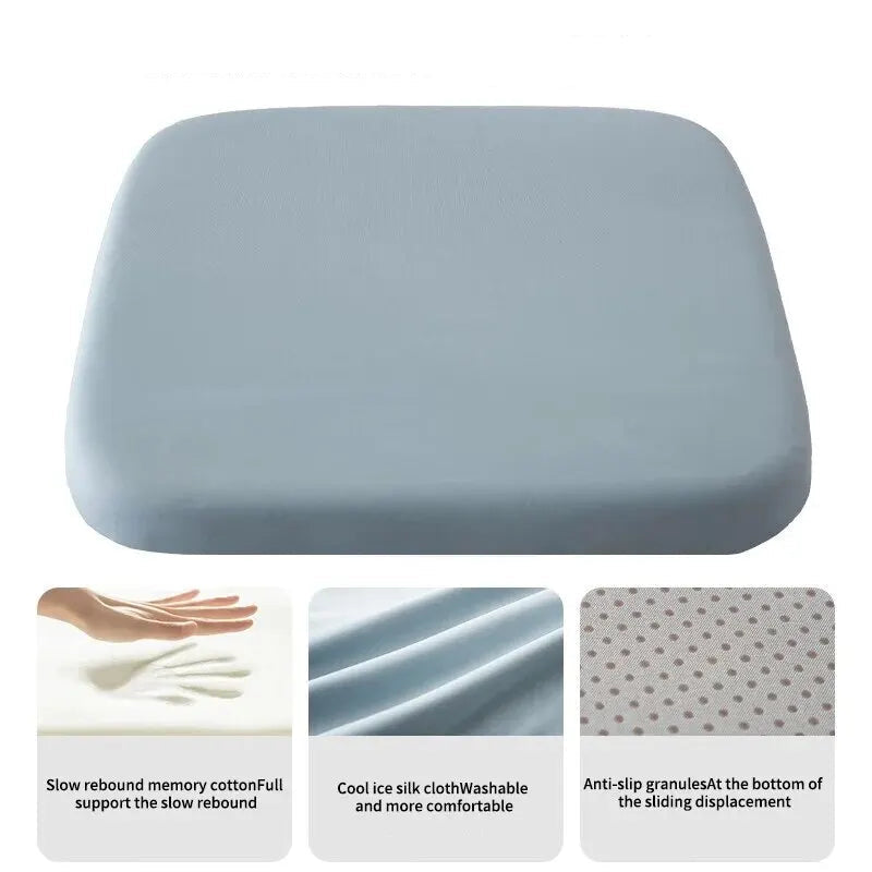 Ergonomic cushion with memory foam