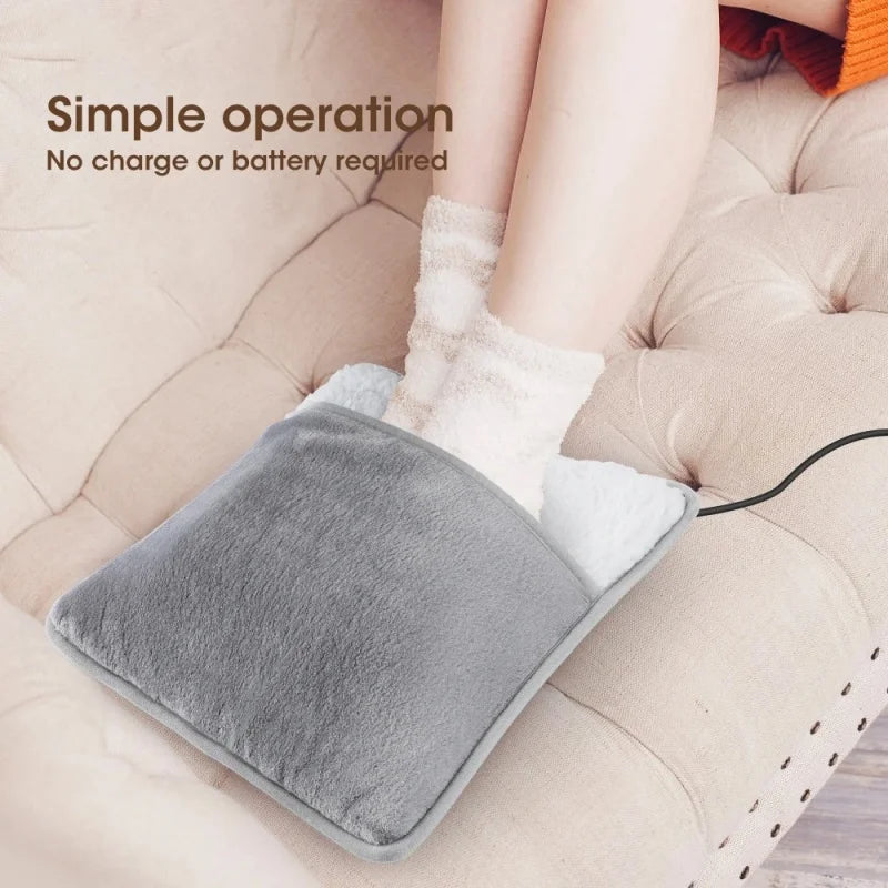 Electric Plush Foot Warmer - USB