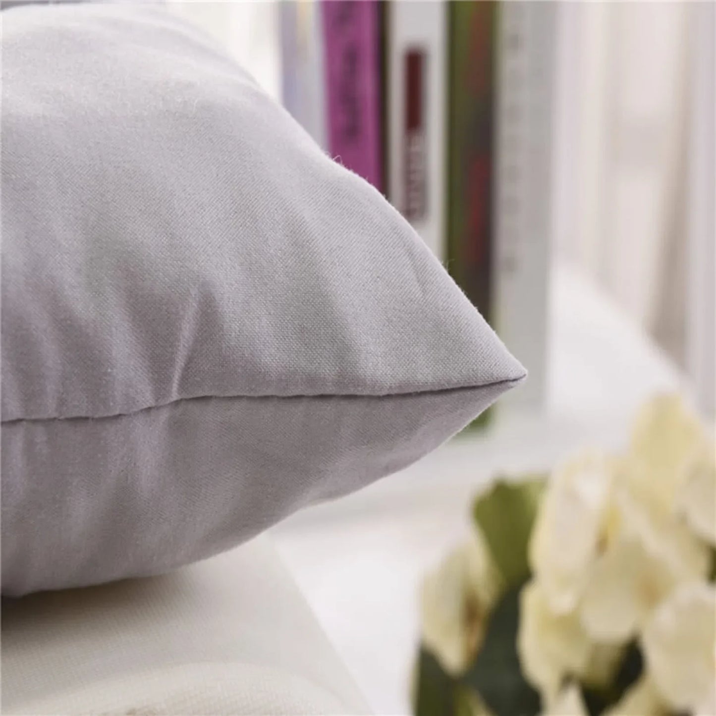Non-slip square seat cushion