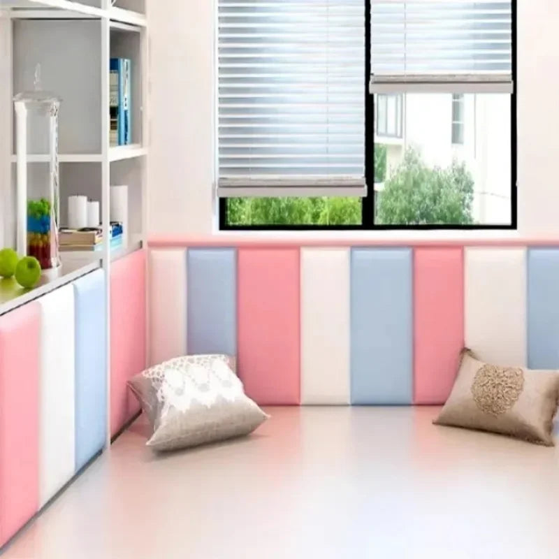 Thick Self-Adhesive 3D Wall Stickers - Wall Protection and Decoration