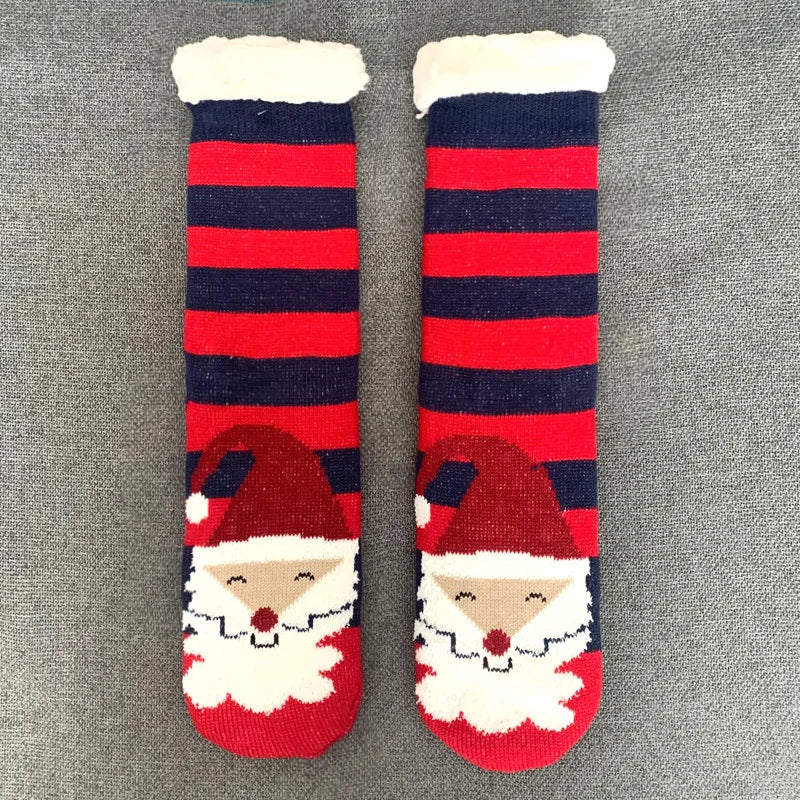 Warm plush winter socks