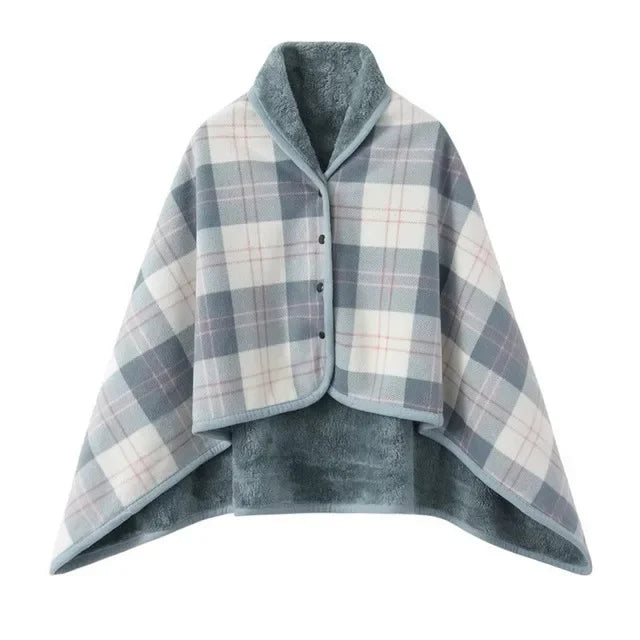 Cape - Warm and cozy blanket with buttons
