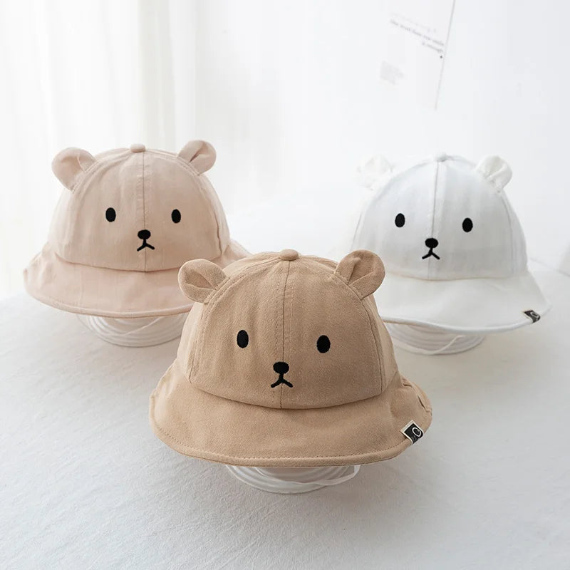 Chapeau Bob pour Bébé en Coton avec Oreilles