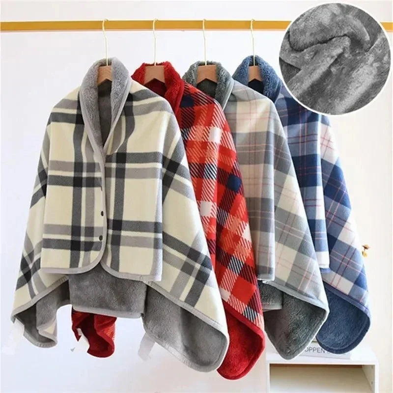 Cape - Warm and cozy blanket with buttons