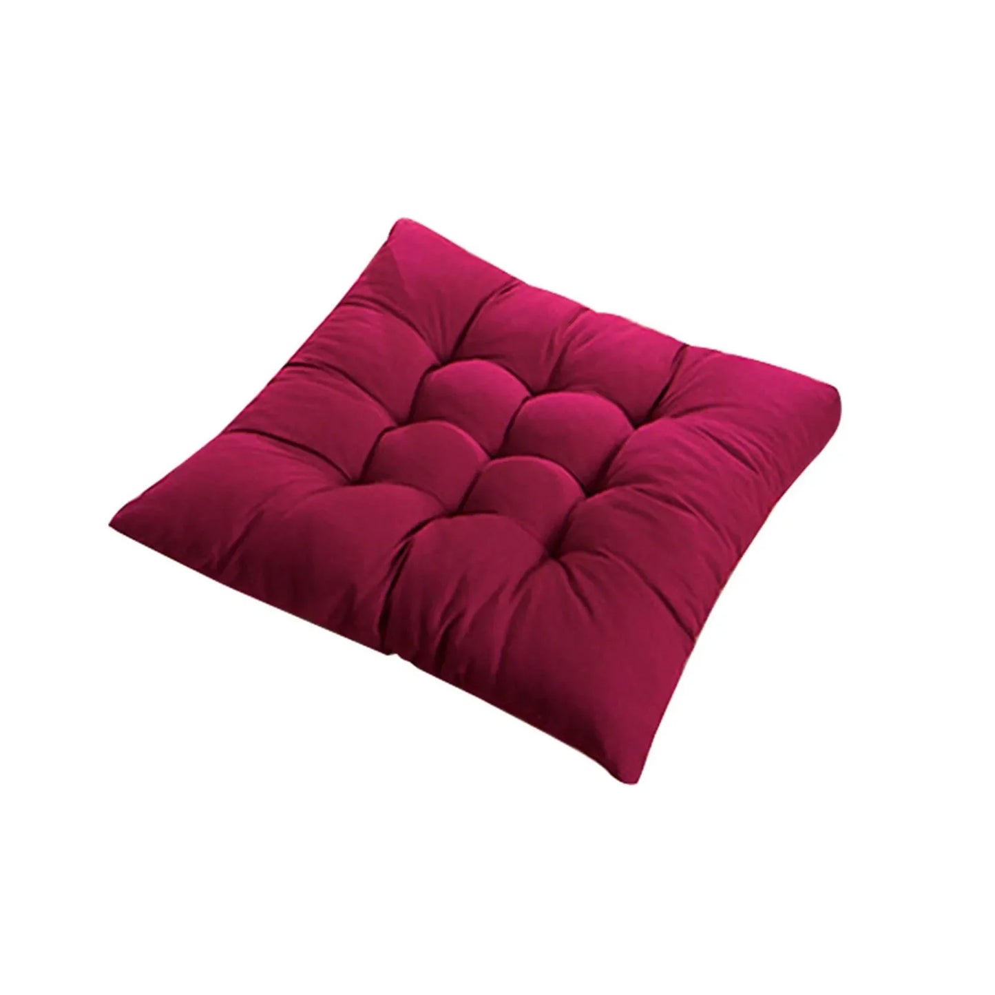 Non-slip square seat cushion