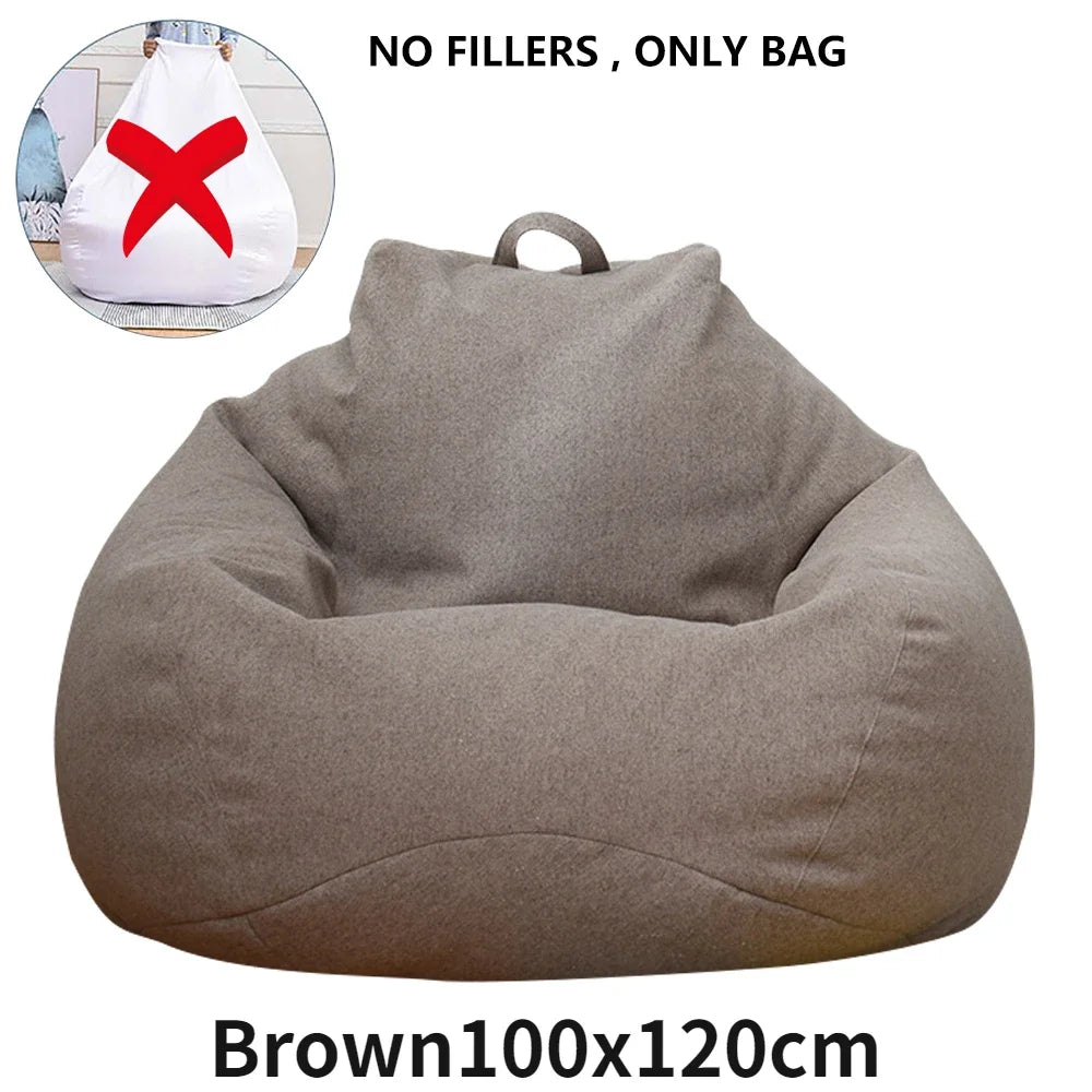 Giant beanbag cover without filling