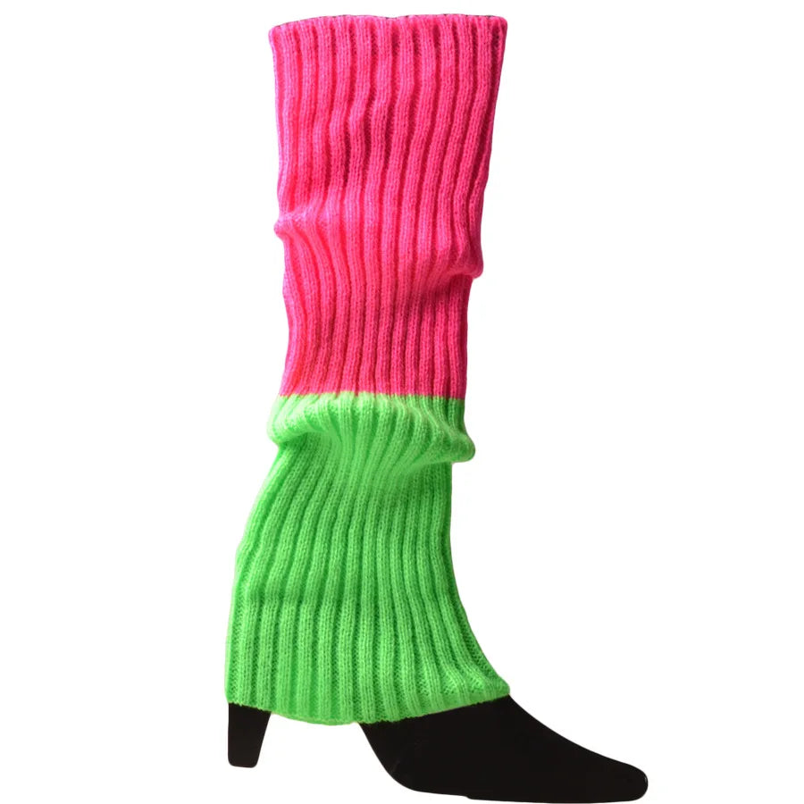 Retro and neon leggings