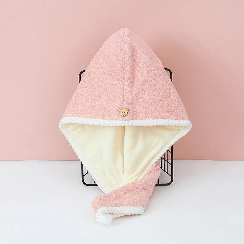 Absorbent and quick-drying hair towel