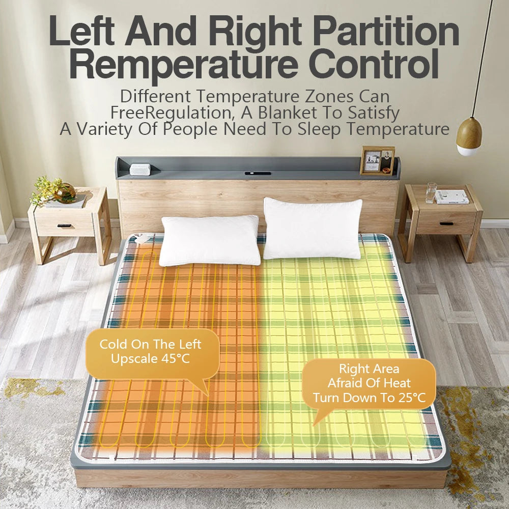 Electric heated blanket