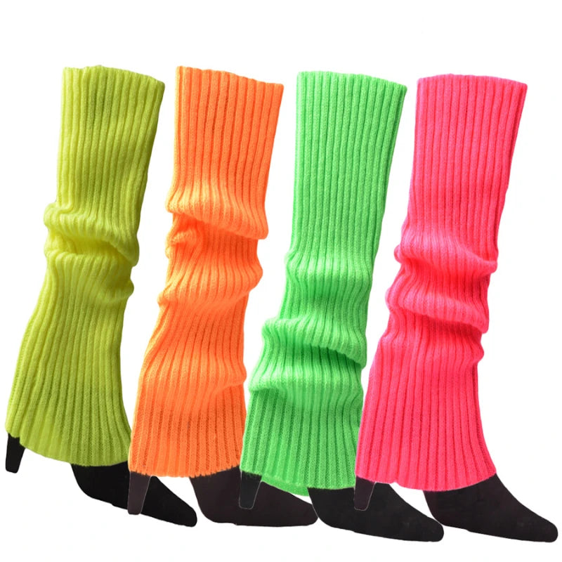 Retro and neon leggings