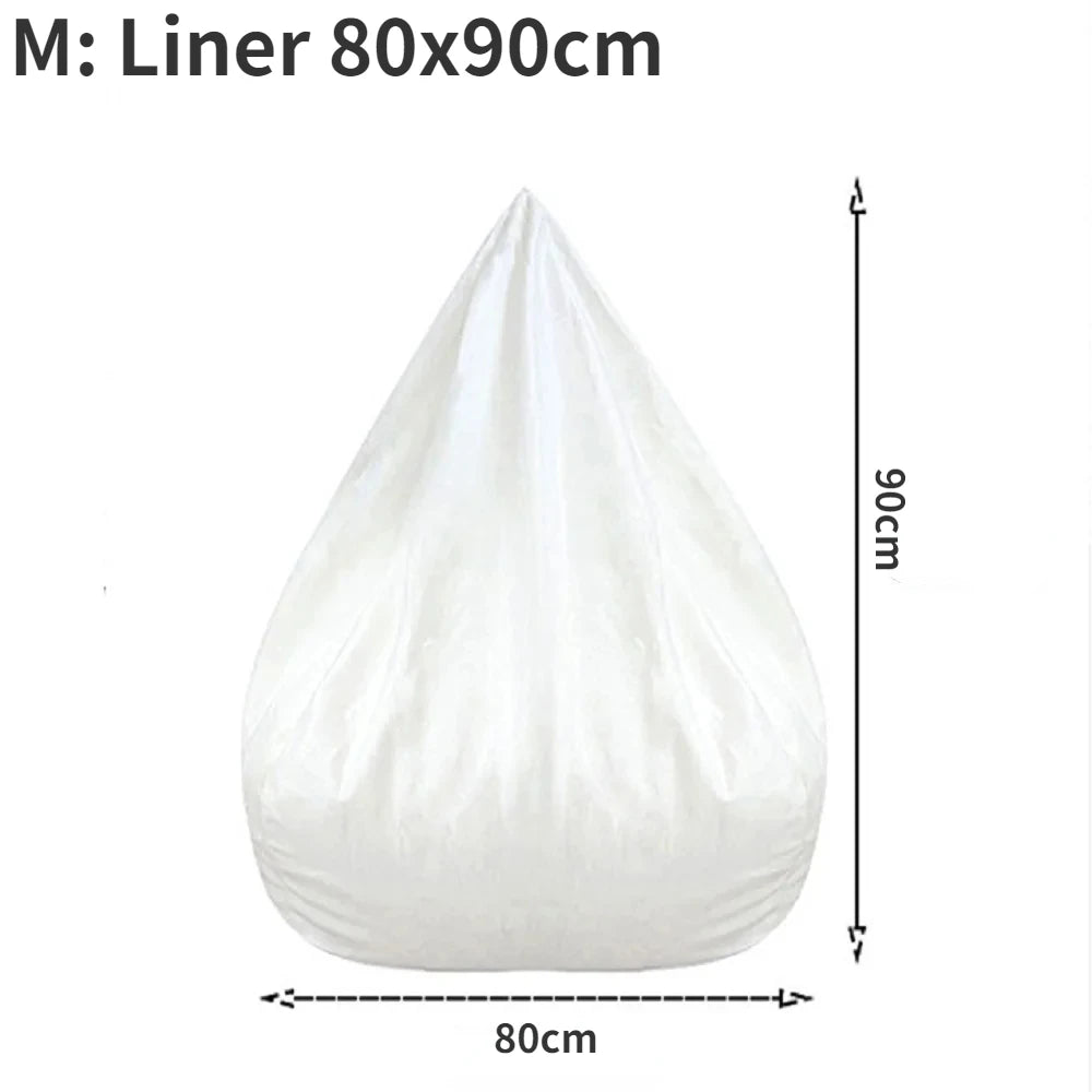 Giant beanbag cover without filling