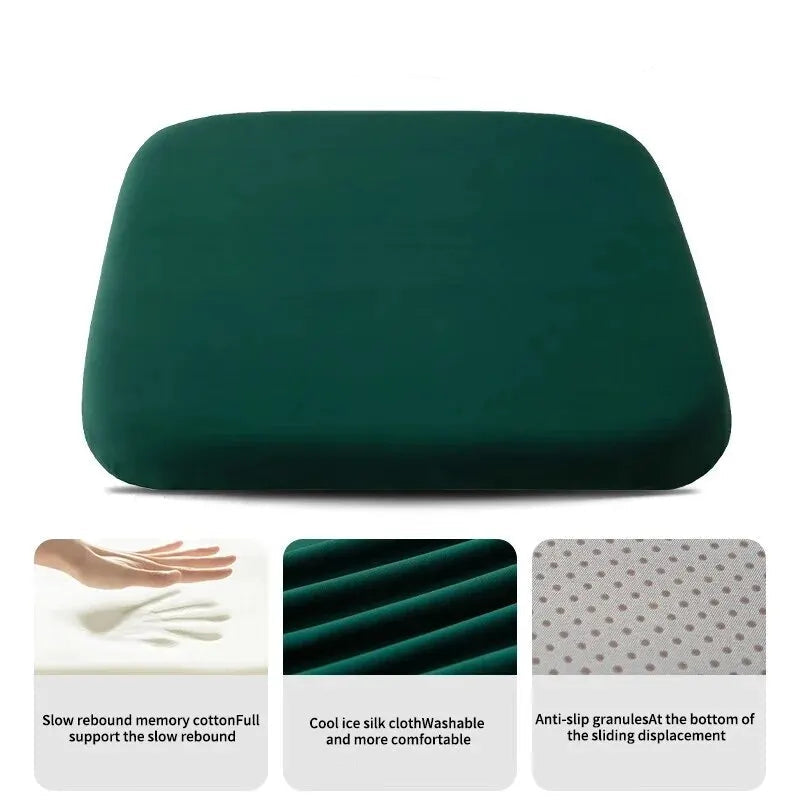Ergonomic cushion with memory foam