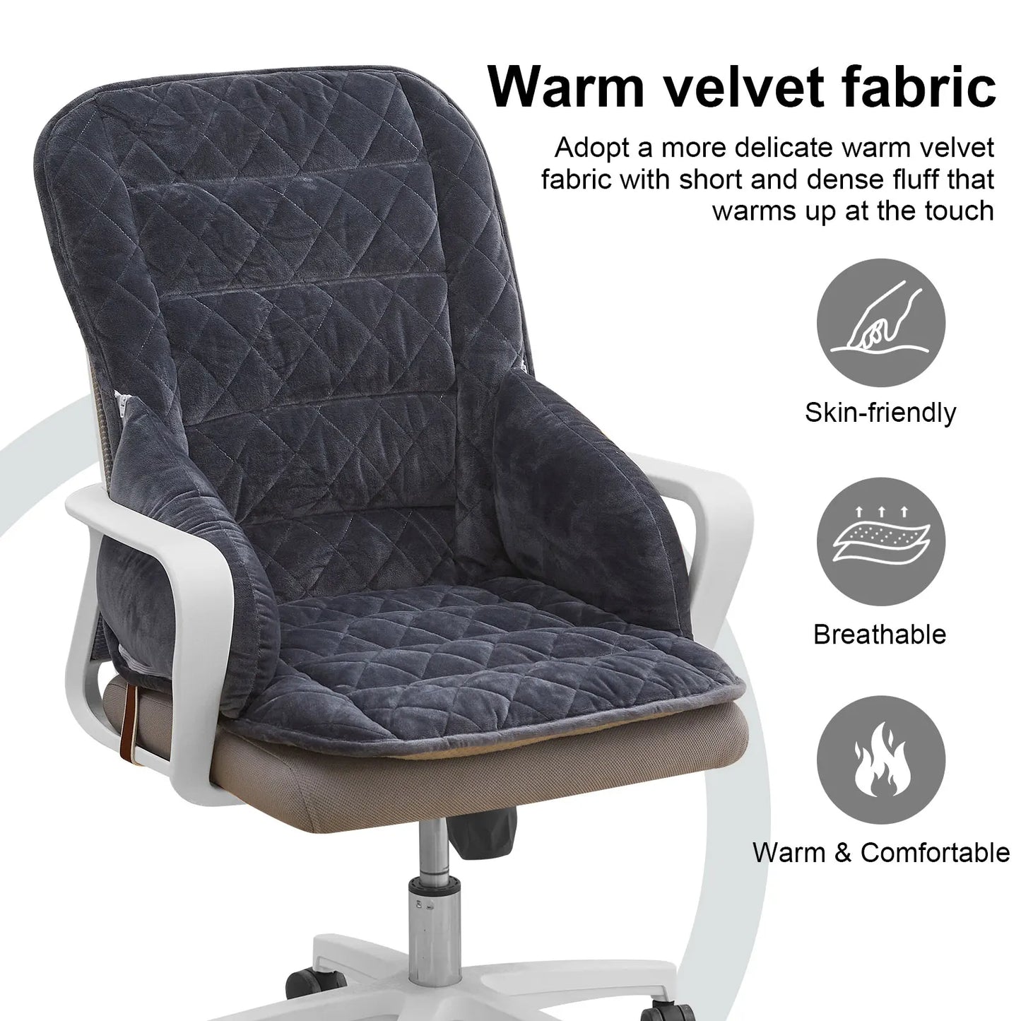 All-in-one seat and back cushion