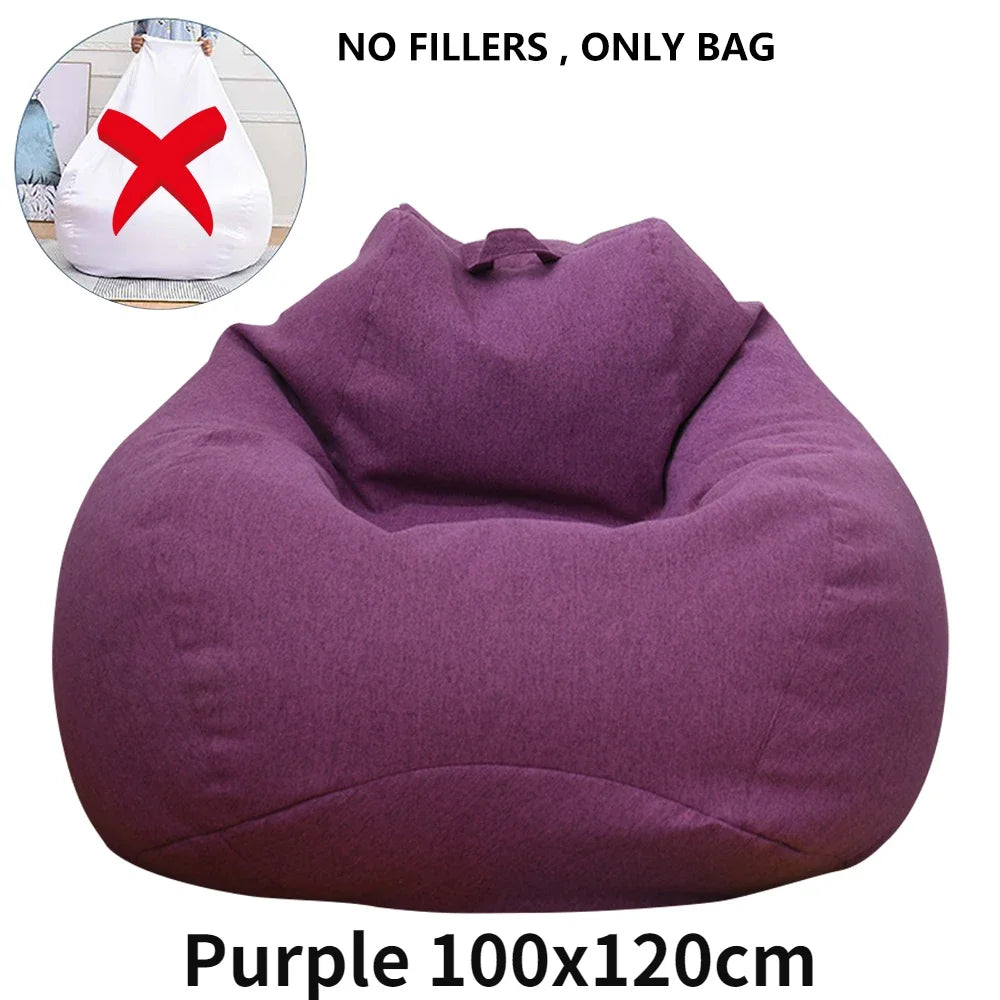 Giant beanbag cover without filling