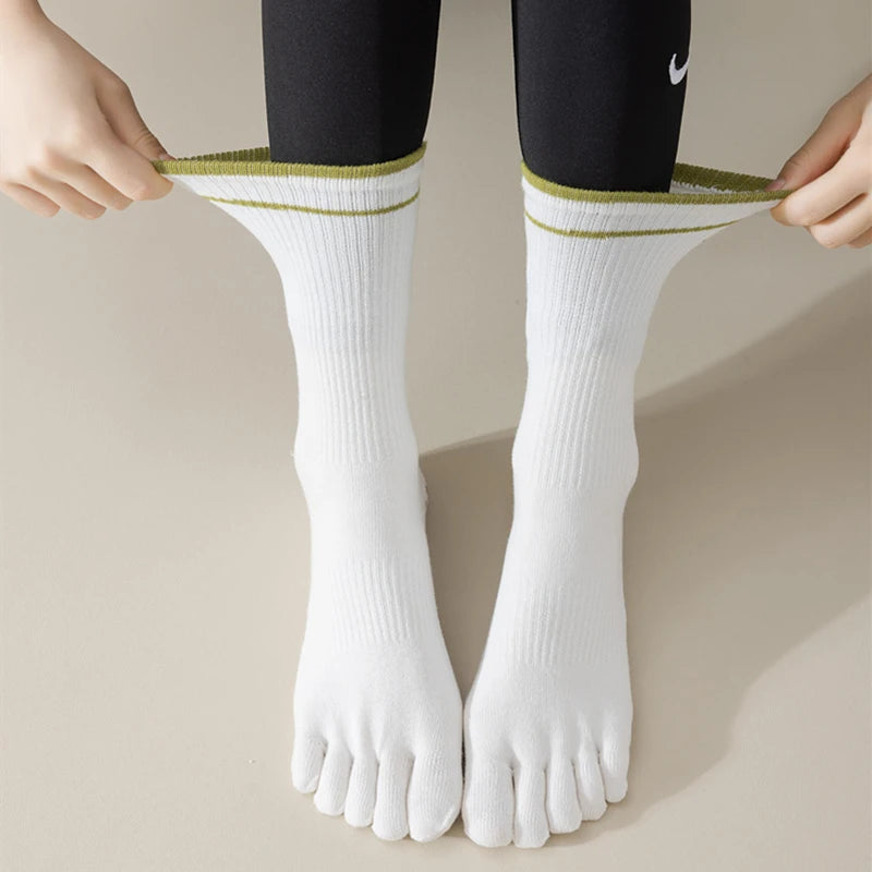 Five Toe Non-Slip Yoga Socks