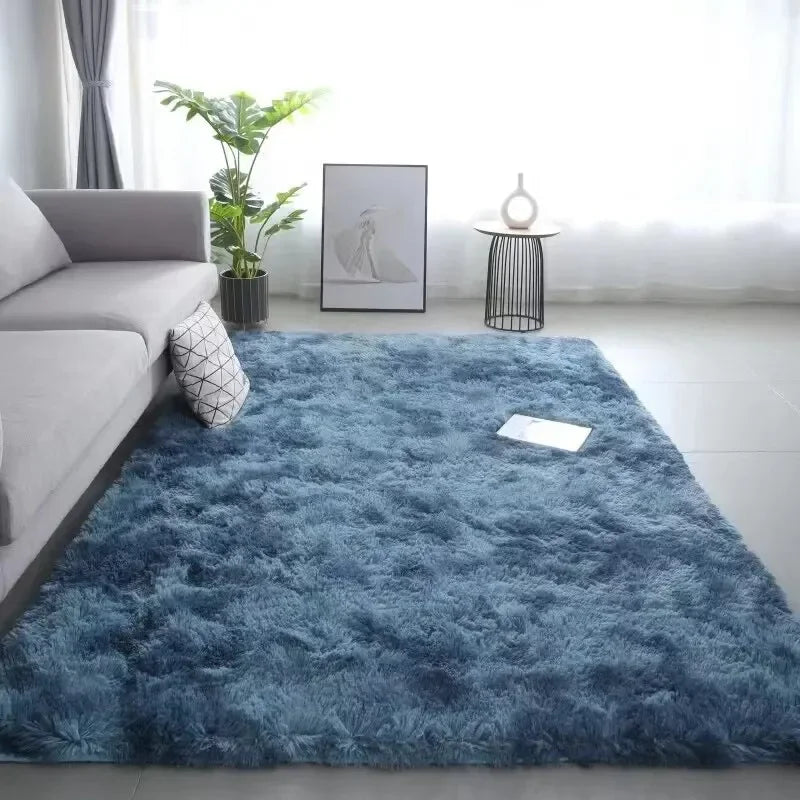 Tapis ultra doux antidérapant et lavable pour salon et chambre