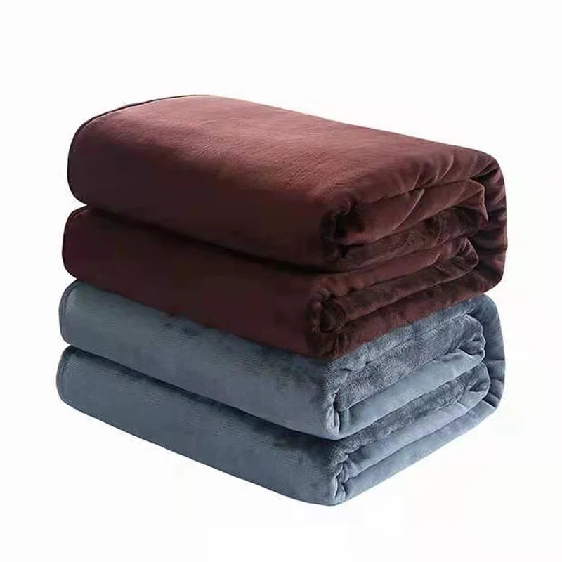 Faux fur blanket
