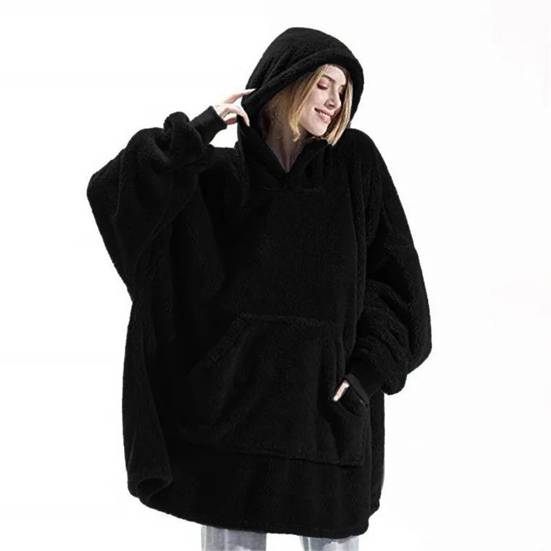 Plaid - hooded sweatshirt