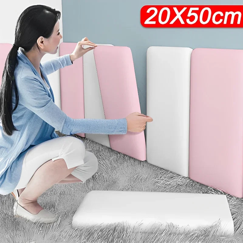 Thick Self-Adhesive 3D Wall Stickers - Wall Protection and Decoration