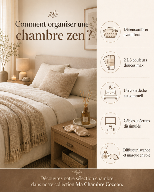 Comment organiser une chambre zen ?