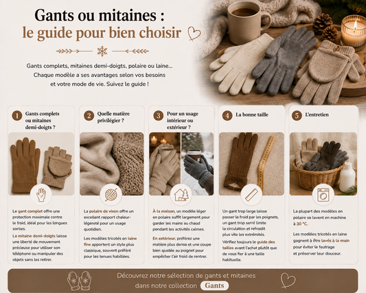 Comment choisir ses gants ou mitaines d'hiver ?