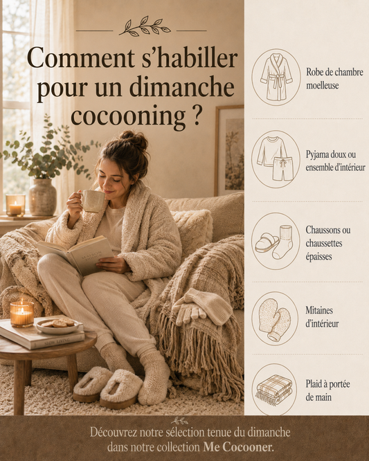 Comment s'habiller pour un dimanche cocooning ?