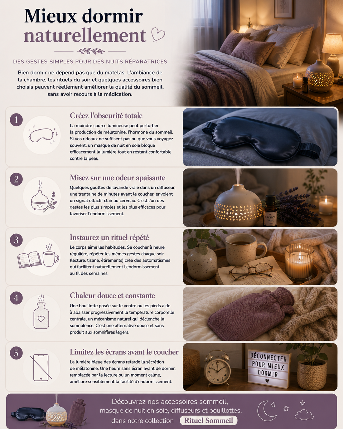 Comment mieux dormir naturellement ?
