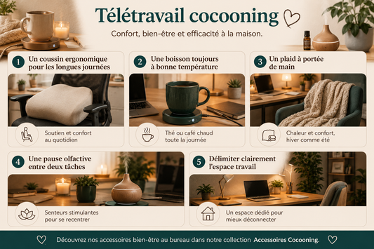 Cocooning et télétravail : comment aménager son espace ?