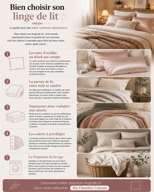 Comment choisir son linge de lit ?
