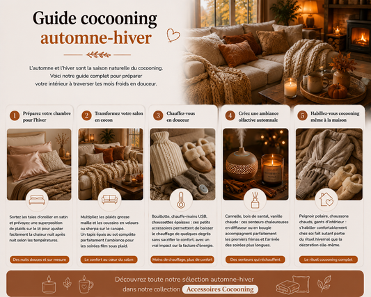 Cocooning automne-hiver : le guide complet