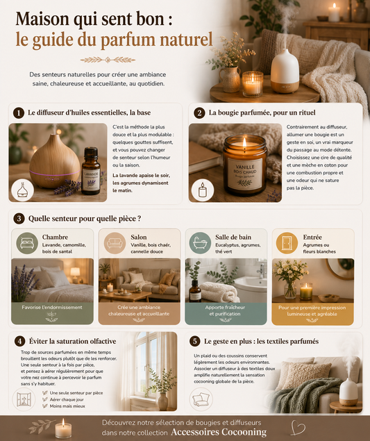Comment parfumer naturellement sa maison ?