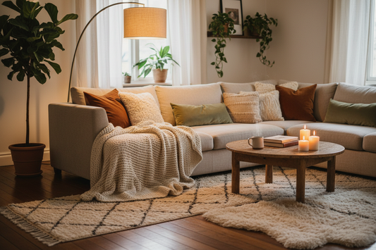 Comment rendre un salon plus chaleureux ? Nos astuces cocooning