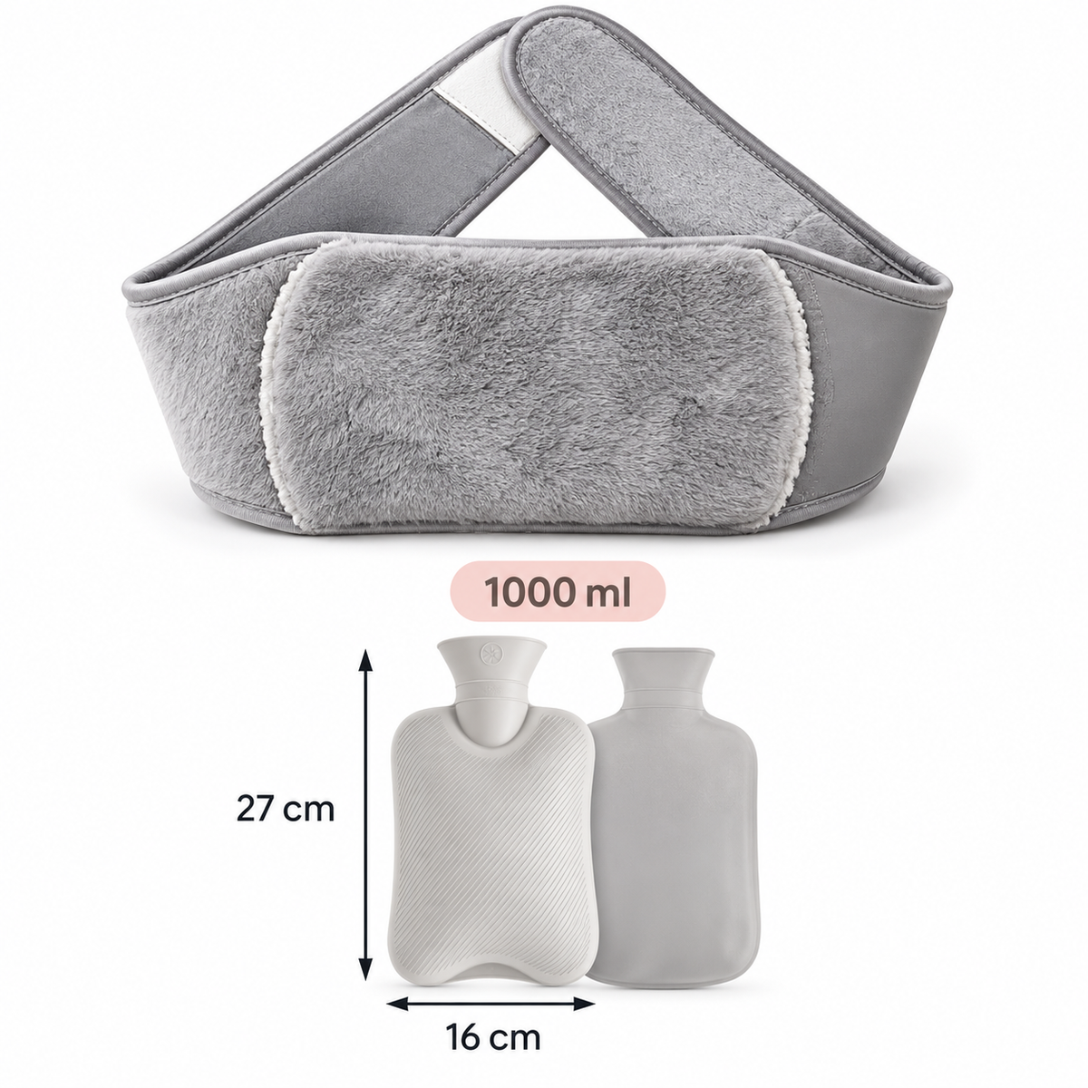 Bouillotte-ceinture avec housse – vue 3