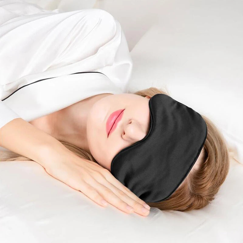 Masque de sommeil en soie artificielle – 14 coloris