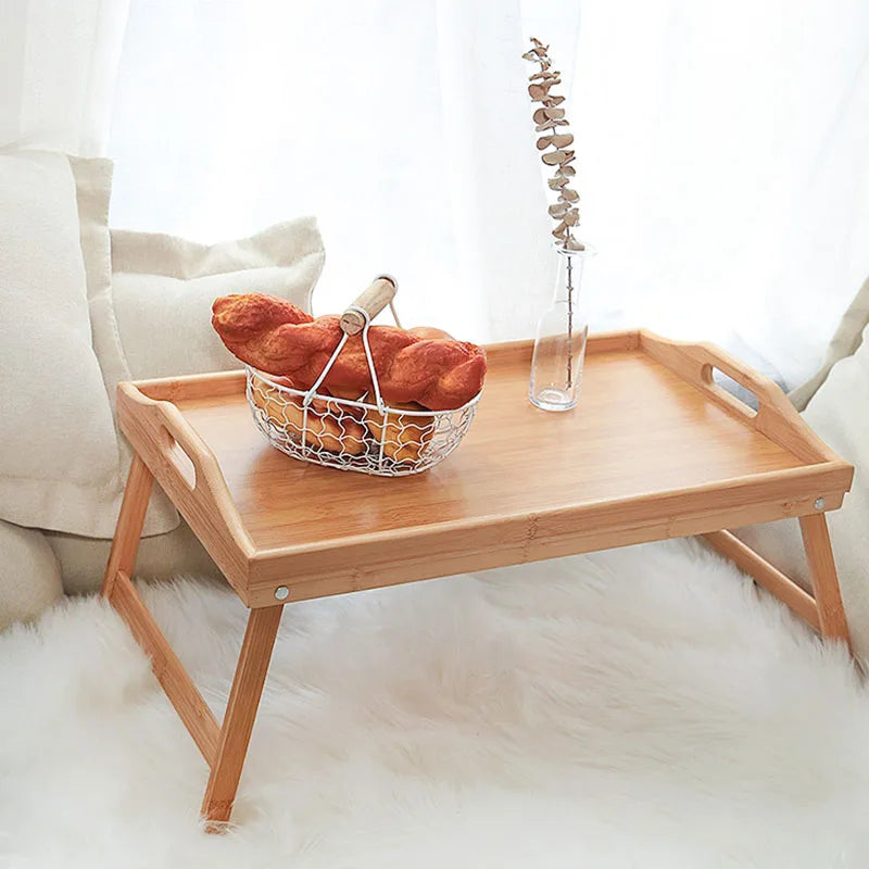 Table de fenêtre pliante – Plateau de lit, bureau et plateau de petit-déjeuner