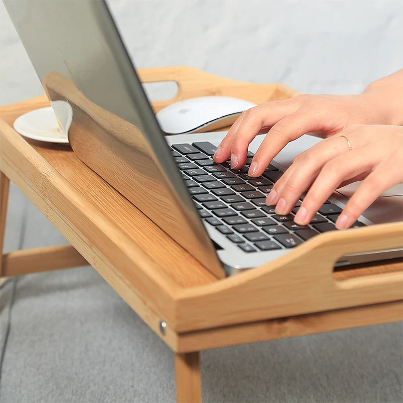 Table de fenêtre pliante – Plateau de lit, bureau et plateau de petit-déjeuner