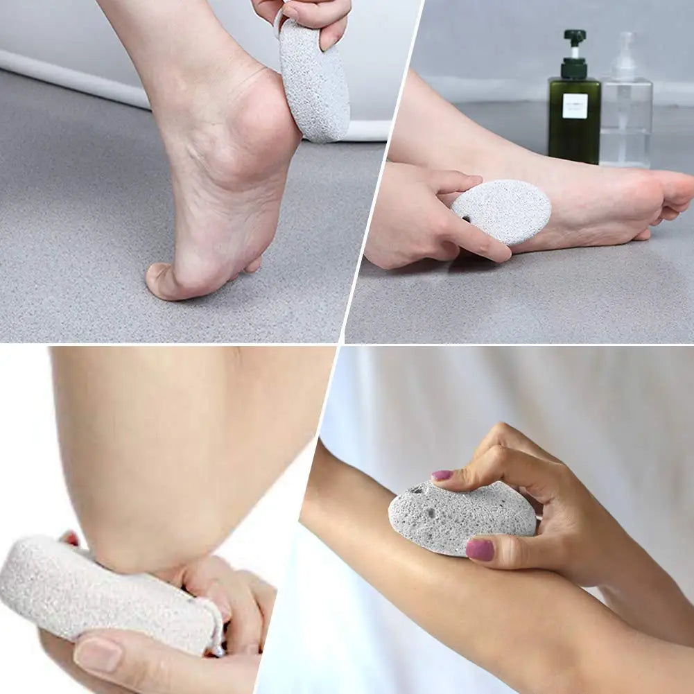 Pierres ponces naturelles pour une exfoliation efficace des pieds