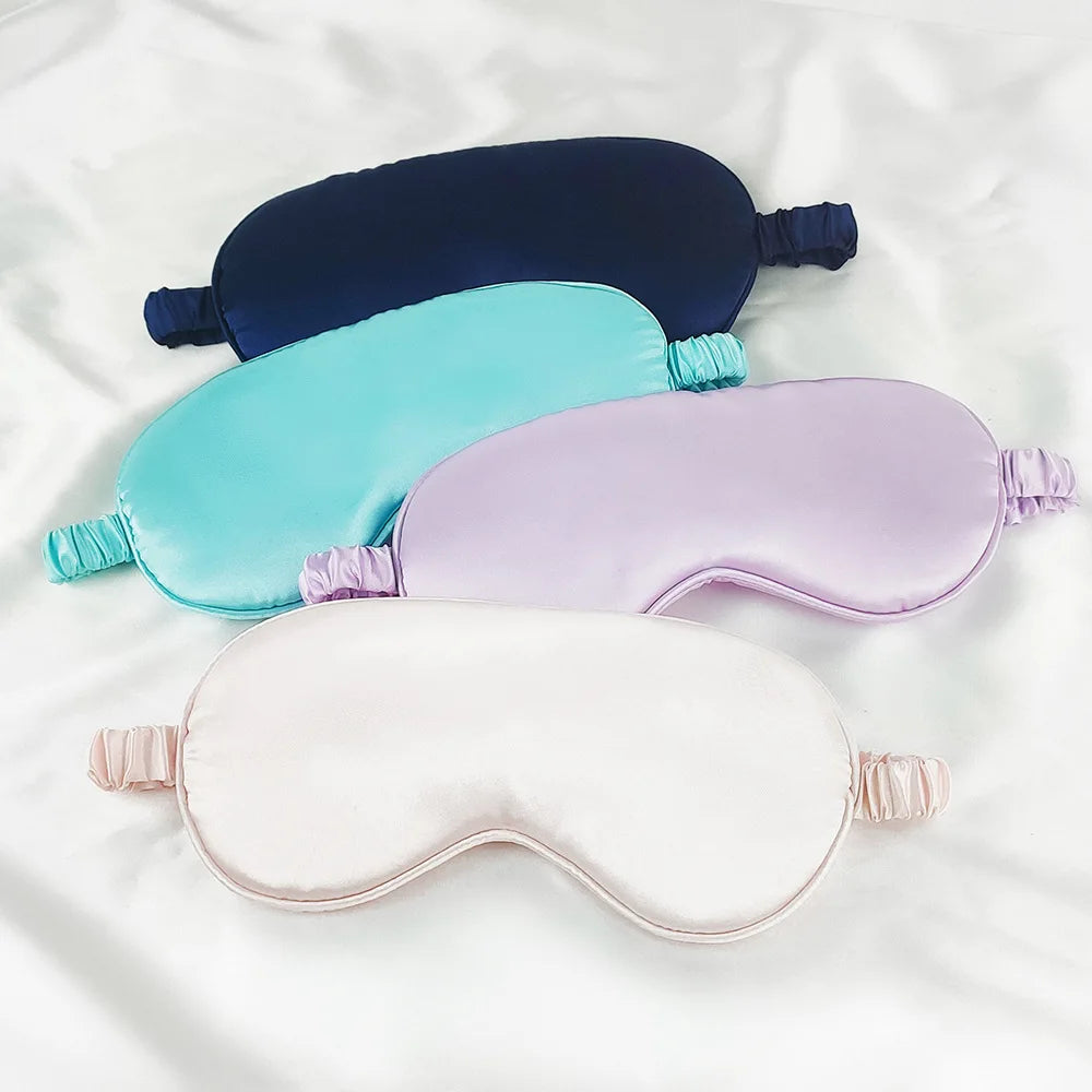 Masque de sommeil en soie artificielle – 14 coloris
