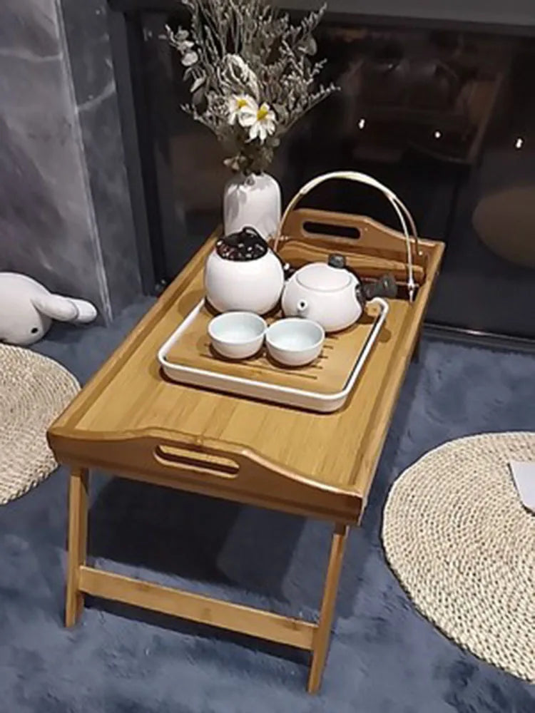 Table de fenêtre pliante – Plateau de lit, bureau et plateau de petit-déjeuner