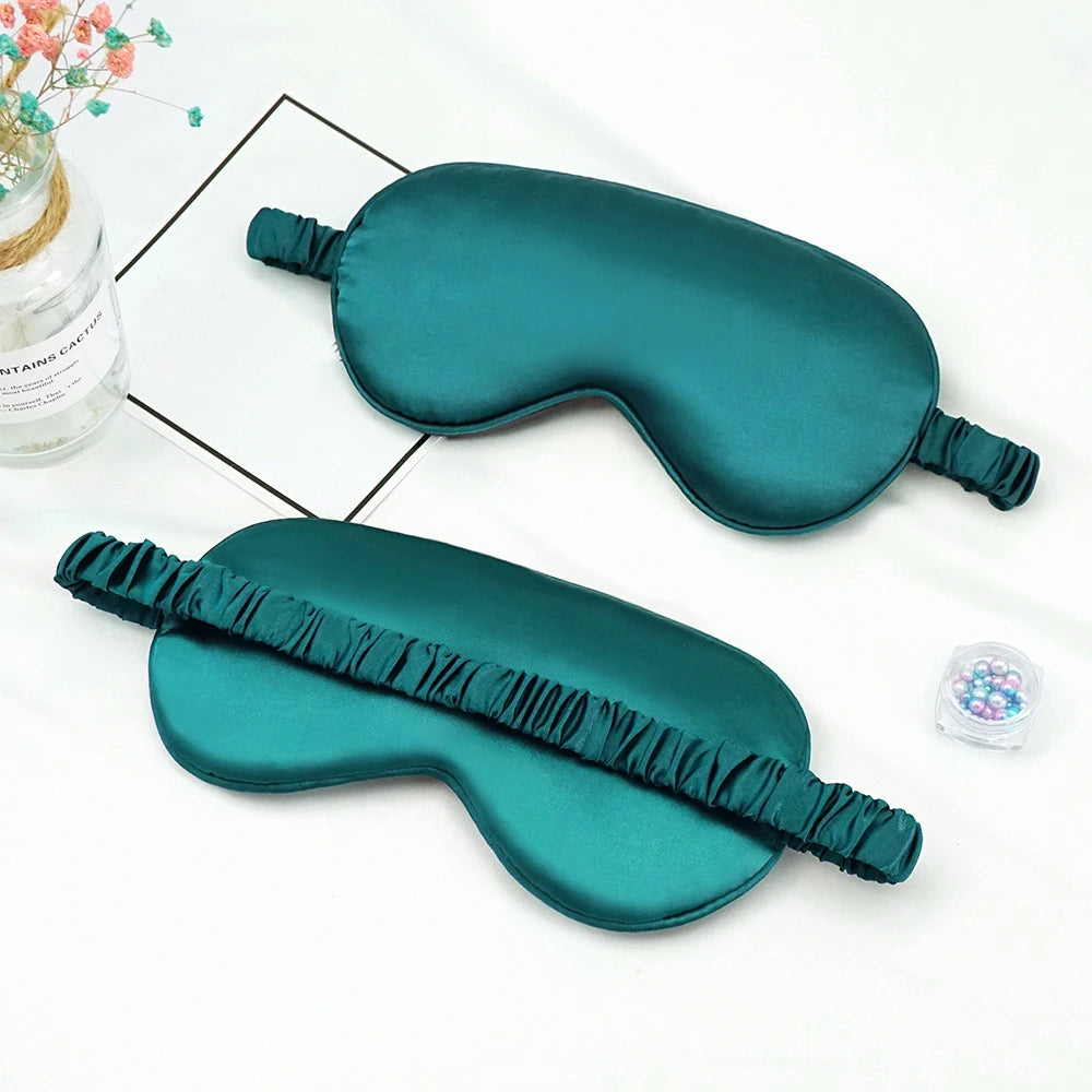 Masque de sommeil en soie artificielle – 14 coloris