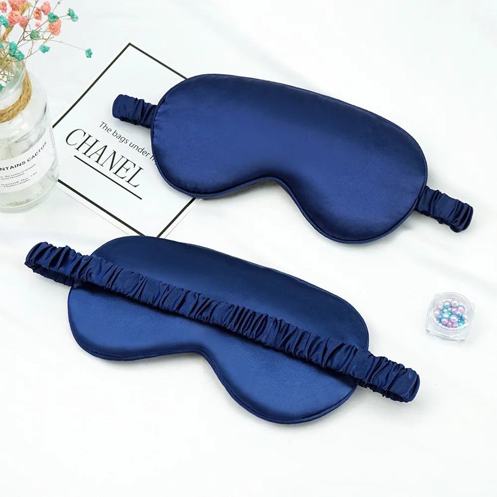 Masque de sommeil en soie artificielle – 14 coloris