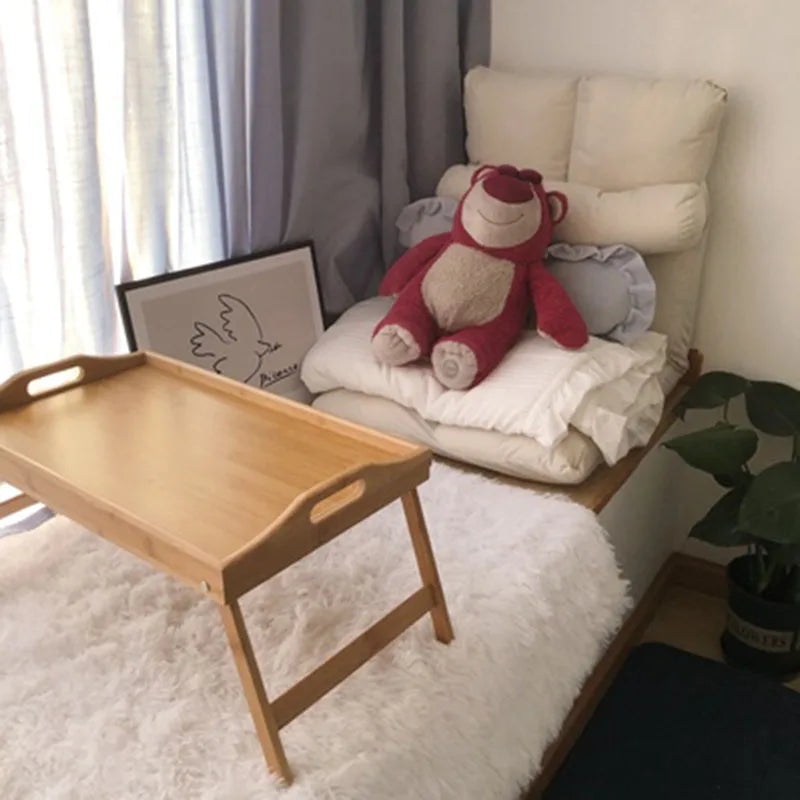 Table de fenêtre pliante – Plateau de lit, bureau et plateau de petit-déjeuner