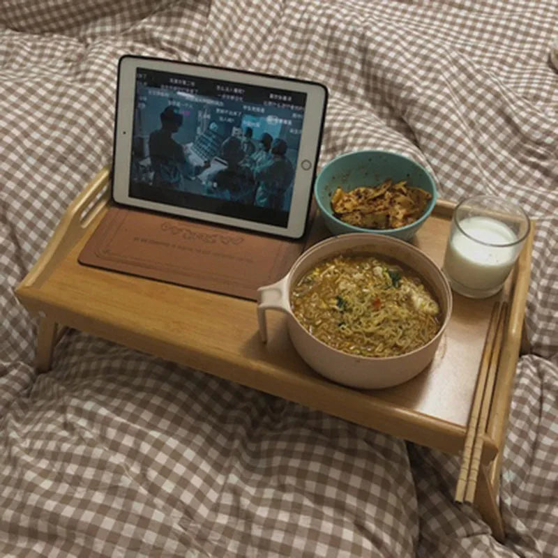 Table de fenêtre pliante – Plateau de lit, bureau et plateau de petit-déjeuner
