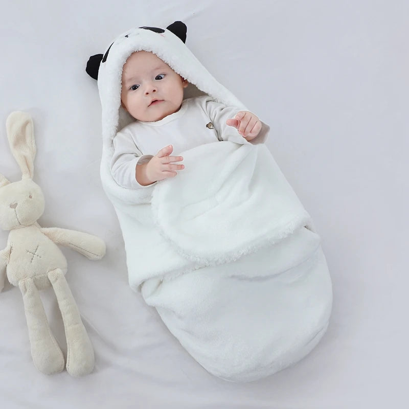 Nid d’ange tout doux avec oreilles – Chancelière bébé