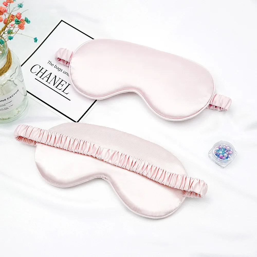 Masque de sommeil en soie artificielle – 14 coloris