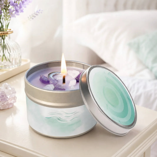 Bougie parfumée lavande camomille - Bien-être et relaxation